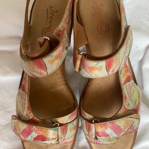 ICON wearable art sandals